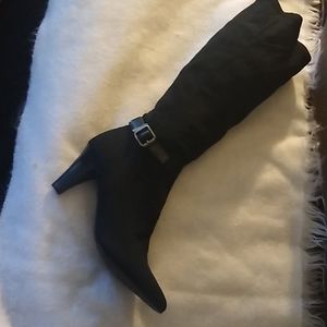Etienne Aigner  Nylon Stretch Sock Boot